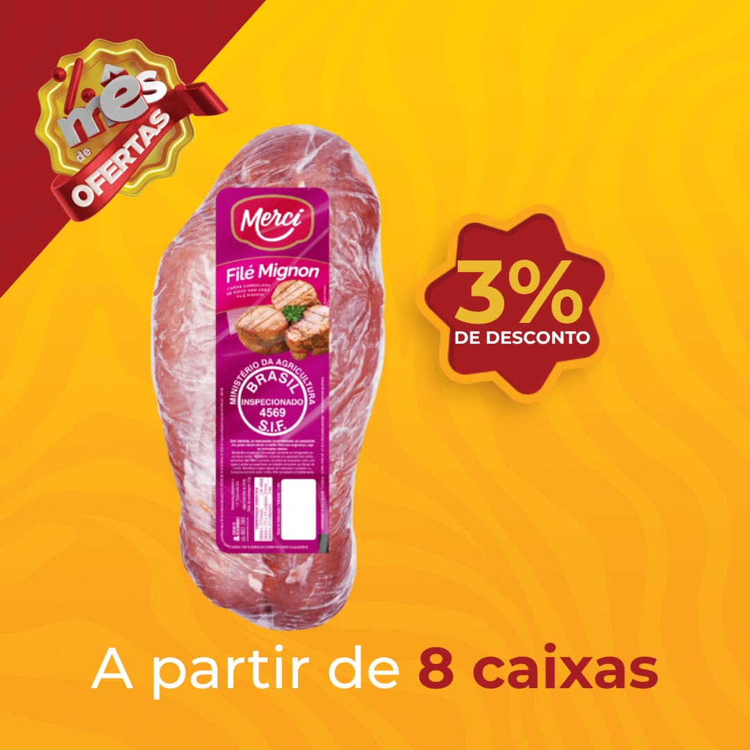 Fil&eacute; Mignon Su&iacute;no Cong 10kg - Merc&iacute;